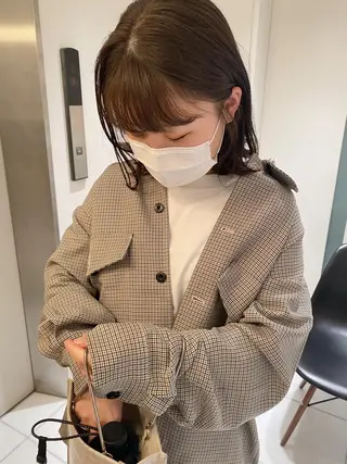 カラー 🍸nana/透明感 カラー/レイヤー✨のヘアスタイル