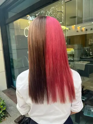 ロング カラー BUCKS【天王寺】 バックス【駅30秒】のヘアスタイル