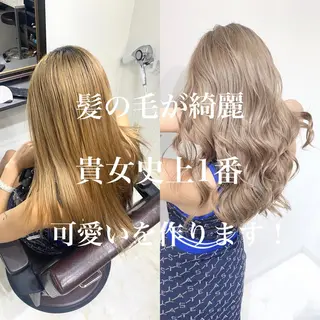 ロング カラー 【Diar】オーナー アキヨシケンタのヘアスタイル