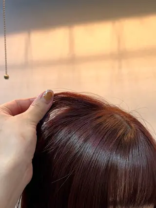 ミディアム カラー iso chihiroのヘアスタイル