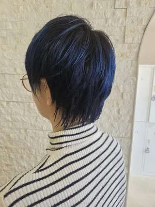 ショート カラー 🫧高濃度水素カラー ✂️鈴木 直人のヘアスタイル