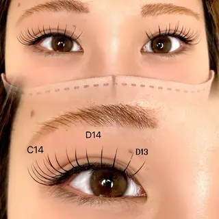 マツエク・マツパ BELL eye＆beautyのマツエク・マツパデザイン