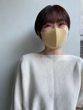 ショート les baladins du miroir所属・🍃YURI 🍃のヘアスタイル