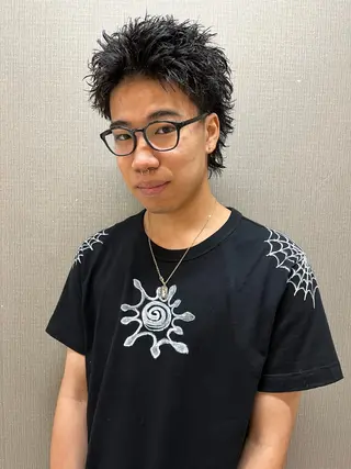 ショート パーマ メンズ メンズパーマの達人 🌟川内絵人のヘアスタイル