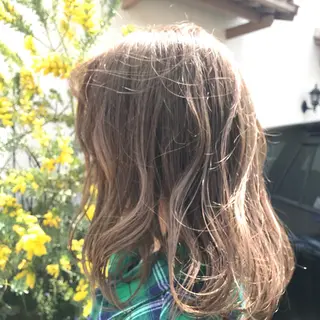 ミディアム カラー Hair Musee   柱店所属・topstylist 吉住 早織のヘアスタイル