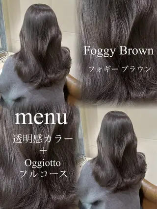 カラー レイヤーカット× 前髪カット片山聖のヘアスタイル