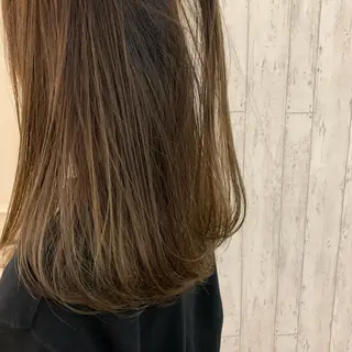 カラー 本町/新町/心斎橋 透明感カラーSANCのヘアスタイル