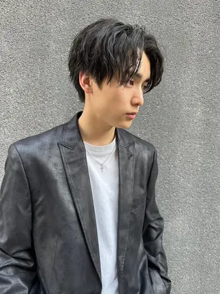 カラー 満足度No.1✨メン ズ専門サロン✨渋谷のヘアスタイル