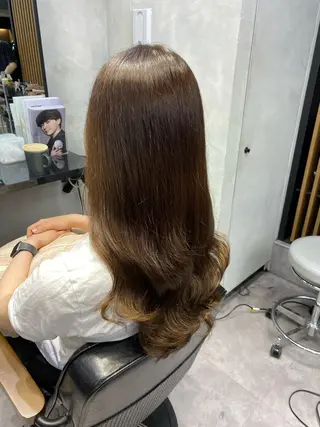 ロング カラー ヘアアレンジ ar+ ❤︎ maiのヘアスタイル