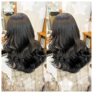 セミロング カラー セキグチ💞 lilaのマツエク・マツパデザイン