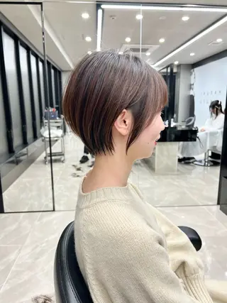 ショート カラー LA KING GINZA TOKYO所属・🧡ショートの達人 🧡SHOのヘアスタイル