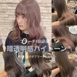 ミディアム カラー ヘアアレンジ エクステの神様 ▫️原島ユウヤ▫️のヘアスタイル