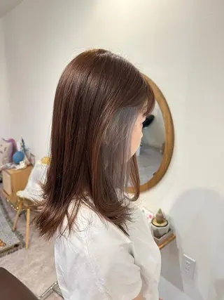 カラー nabi所属・梅田 薫のヘアスタイル