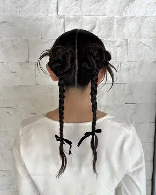 ロング セット/着付け/上野 /カラー/🦋シオリのヘアスタイル