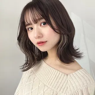 ミディアム ✨Taisei｜ 再現性カット✨️のヘアスタイル