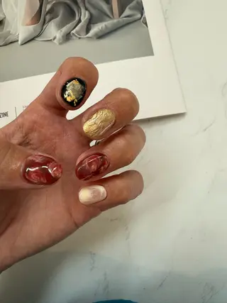 ネイル THREE FUN アトリエ　金井のネイルデザイン