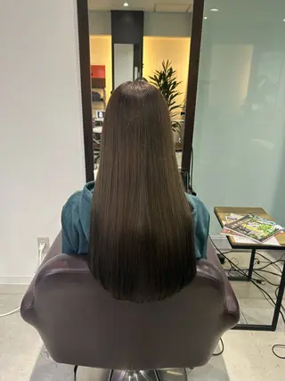 ロング カラー 坂本奈都美 🎀のヘアスタイル