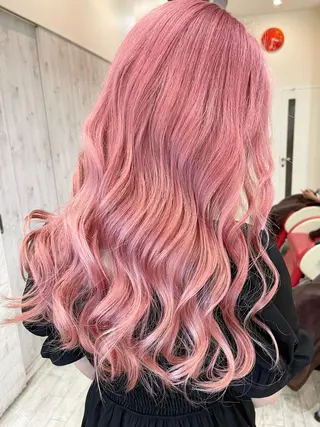 カラー 名古屋のピンク好き かずくん🦩のヘアスタイル