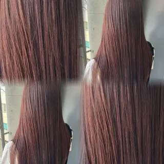 ロング カラー 髙橋 李里亜のヘアスタイル