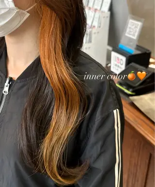 カラー 韓国ヘア/透明感 カラー/金子 愛優のヘアスタイル