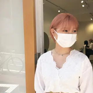 ショート カラー 🌸ハイトーン 新田　廉 🌸のヘアスタイル