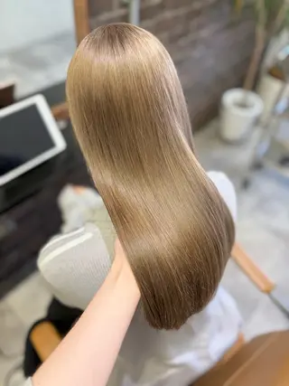 ロング 艶髪ハイトーン🌙 /RINOのヘアスタイル