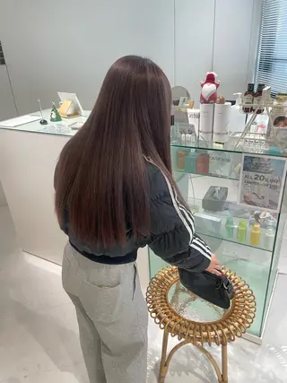 ロング カラー loely 💞miyuのヘアスタイル