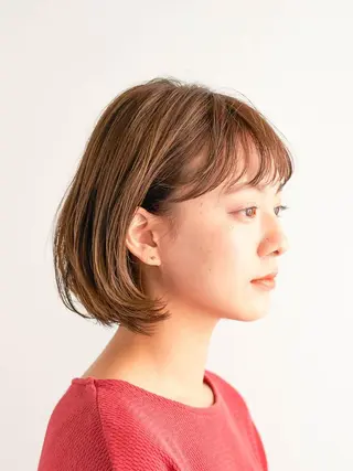 ショート カラー 銀座⚜️【脱白髪染め 美髪矯正】トグチのヘアスタイル