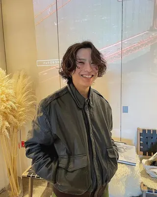 ミディアム パーマ 渋谷/メンズ特化/ 女子ウケ/FUKAのヘアスタイル