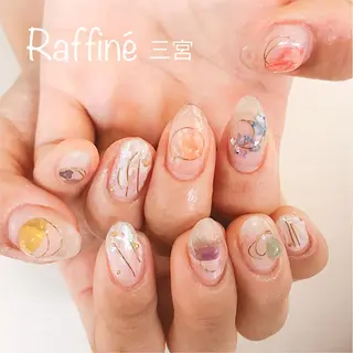 ネイル 韓国風✨髪質改善✨ 縮毛矯正✨松浦知奈美のヘアスタイル