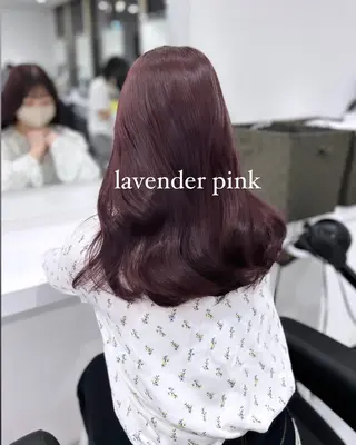 カラー トレンド暖色ヘア🍒 miu🍒のヘアスタイル