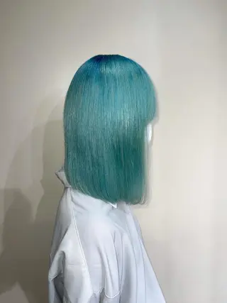 ミディアム カラー ムラ修正、複雑履歴 治すサロン🤍アミルのヘアスタイル