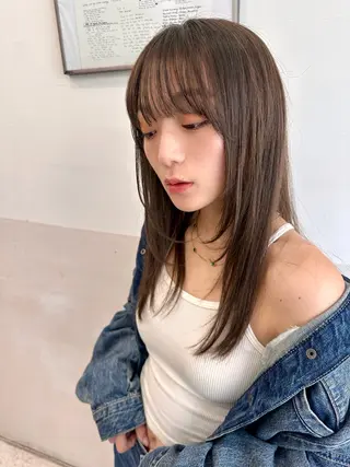 ロング カラー 🪭risa 暖色/レイヤー🪭のヘアスタイル