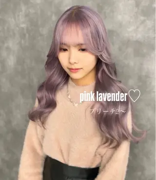 カラー ミルクティー/透明感 カラー🎀YURIAのヘアスタイル