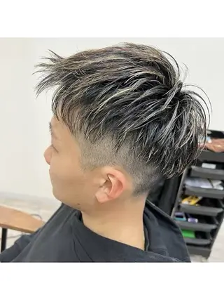 カラー メンズ 【23時まで営業】 酒井啓佑のヘアスタイル