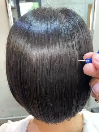 ショート パーマ ショートボブ縮毛矯正 髪質改善のプロ山道潤のヘアスタイル