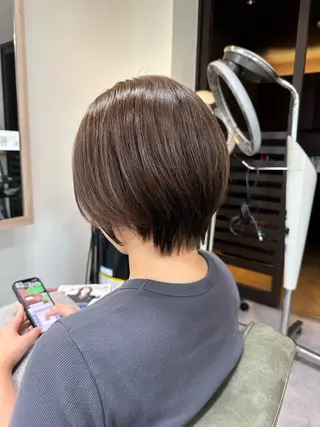 ショート luce.hair.design所属・宮村 真穂のヘアスタイル