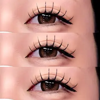 マツエク・マツパ NANAMI🖤 のマツエク・マツパデザイン