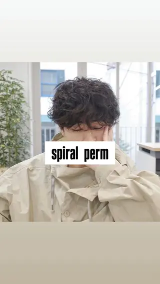 パーマ メンズ デザインパーマ🌀 KAISEIのヘアスタイル