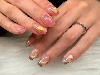 ショート Tiny Bliss所属・Tiny Bliss 🐈‍⬛のネイルデザイン