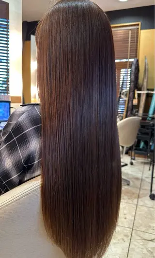 ロング カラー 山中 帝耀のヘアスタイル