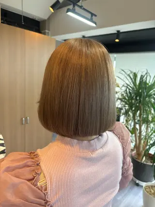 ミディアム arika ninaのヘアスタイル