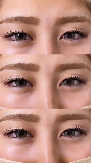 マツエク・マツパ GO TODAY シェアサロン 銀座Eclara店所属・mihiro 銀座まつぱﾏﾂｴｸ眉のマツエク・マツパデザイン