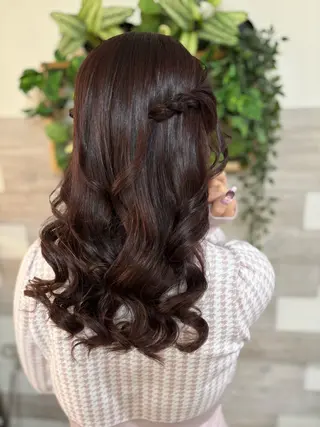 ヘアアレンジ ヘアメ/着付け 清水玲歌のヘアスタイル