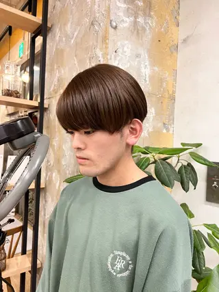 メンズ 髪質改善/ブリーチ ツヤ髪/shiinaのヘアスタイル