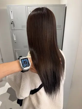 セミロング 【天満1艶髪】潤艶/ 髪質改善🌹釣本竜哉のヘアスタイル