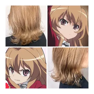 ショート カラー GARU-ガル-所属・TSUNO🦖 派手髪/オタク美容師のヘアスタイル