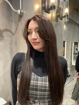 ロング カラー ルカ/ ニュアンスヘアのヘアスタイル