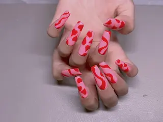 ネイル 長さだし専門店 M2　rikaのネイルデザイン