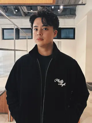 ショート パーマ メンズ メンズ特化美容師 サノヤマトのヘアスタイル